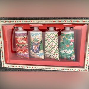 Cath Kidston Discovery Shower Gel Set of 4 NEW Floral, Cedar, Garden Scents